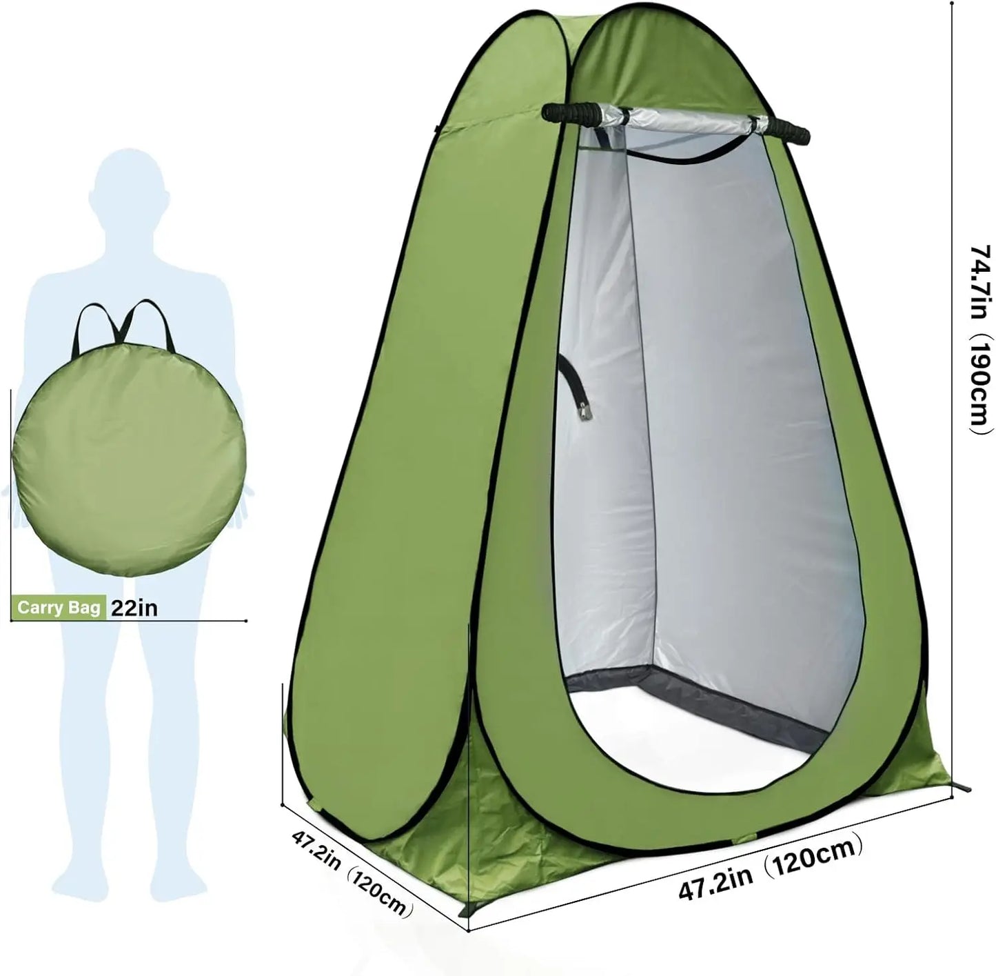 Pop Up Privacy Shower Tent