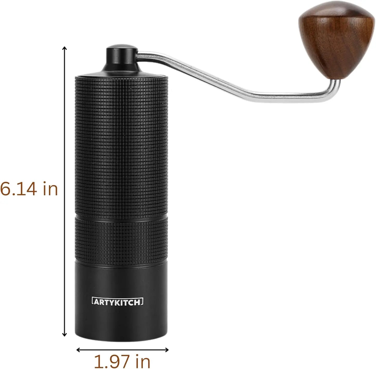 Stainless Steel Manual Coffee Grinder