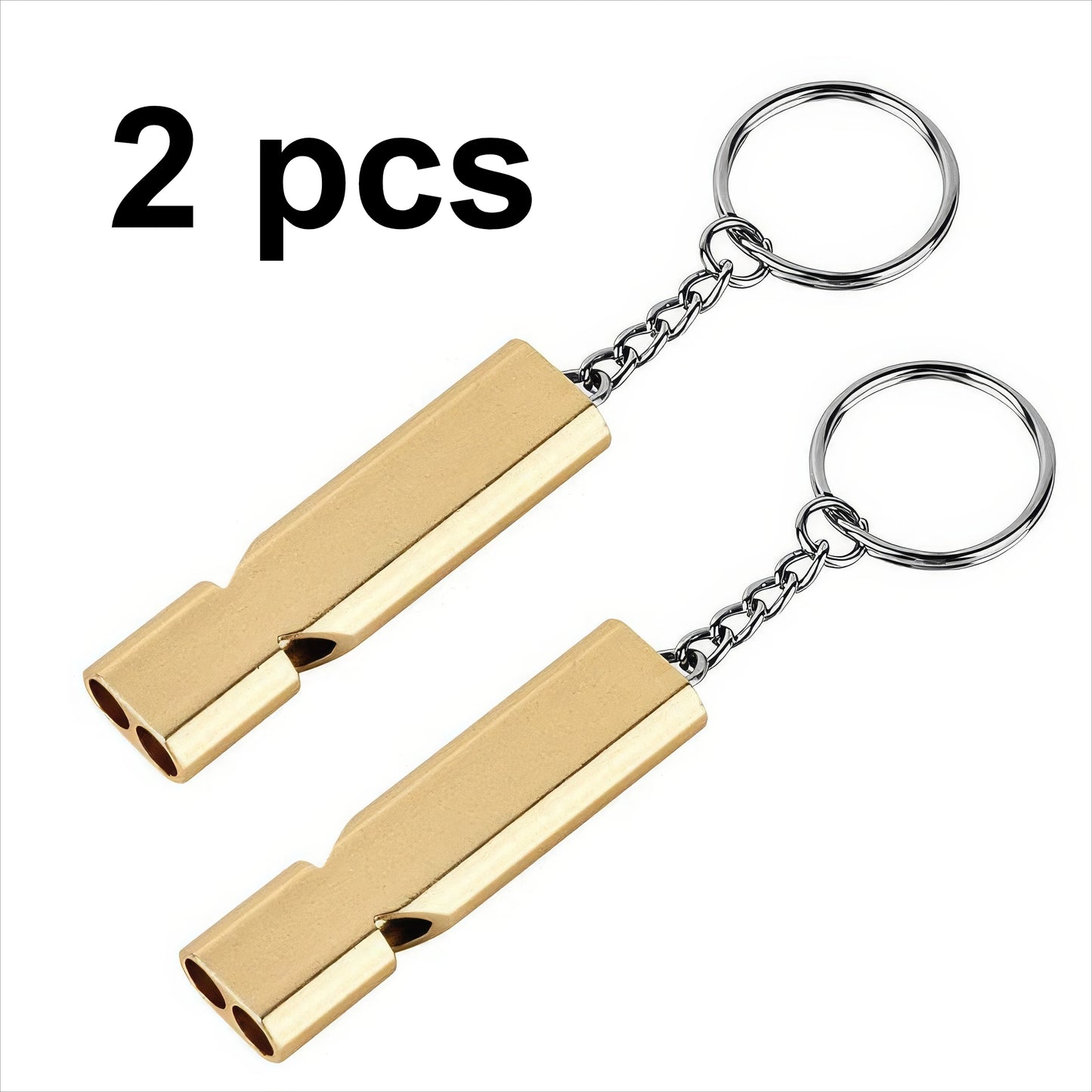 Emergency and Rescue Warning Whistle 2 pcs
