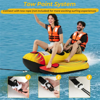 Double Inflatable Towable Tube Banana Boat