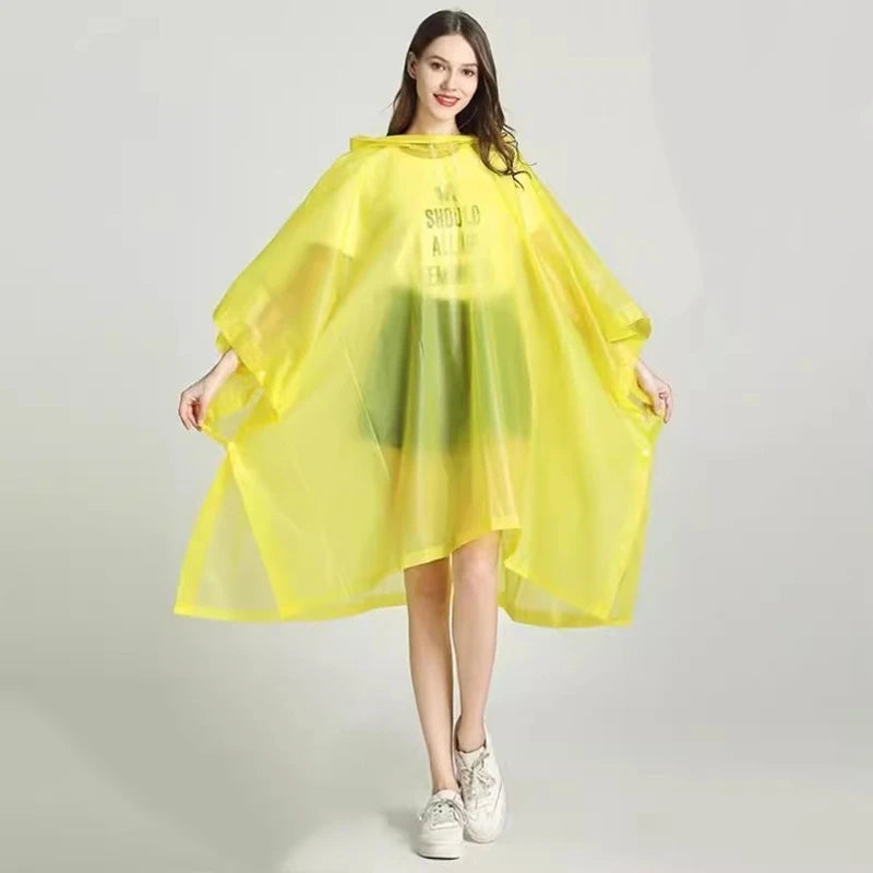 Women's Transparent Windproof Raincoat