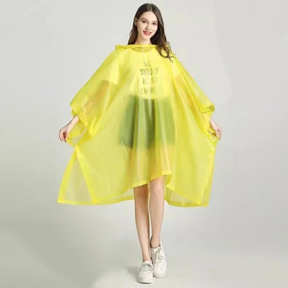 Women's Transparent Windproof Raincoat