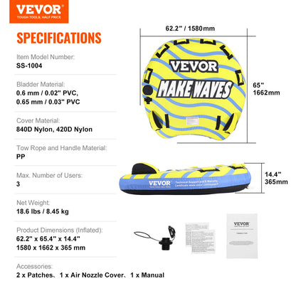 Towable Tube for Boating