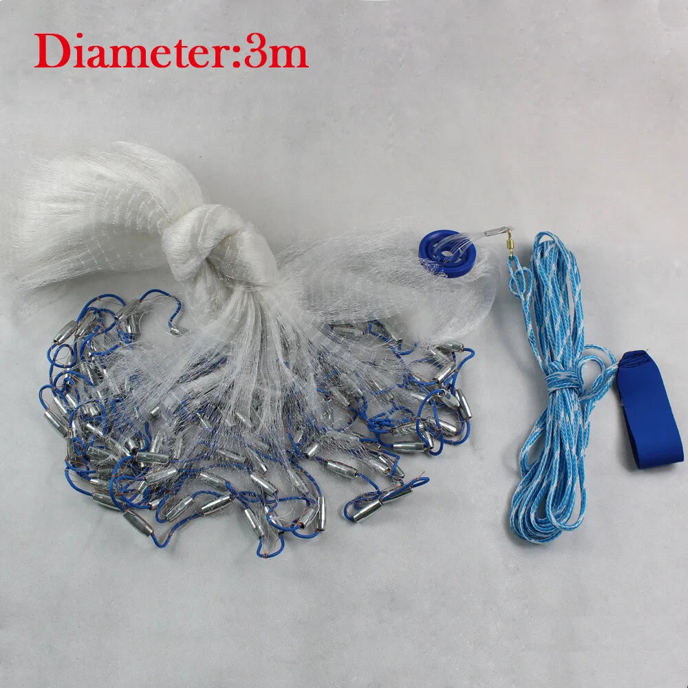10FT Saltwater Fishing Cast Net