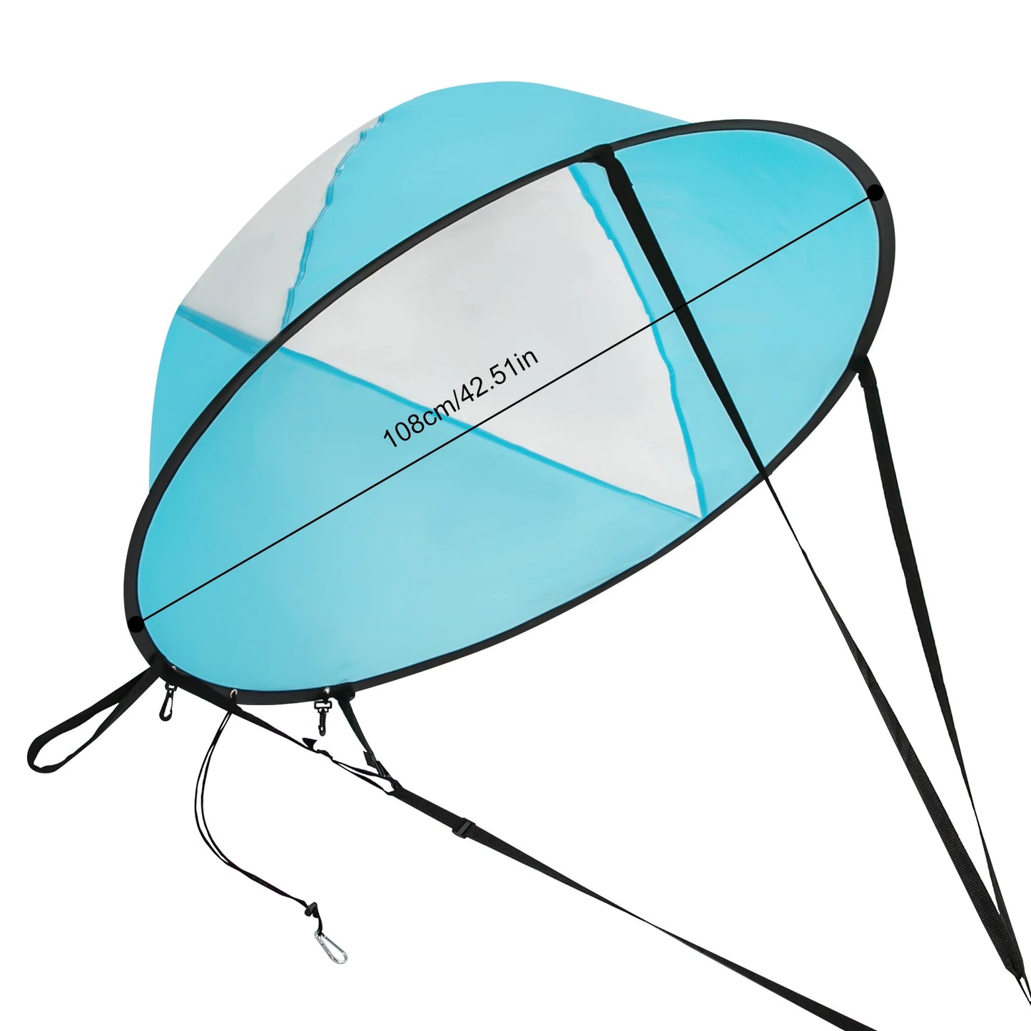 Kayak Sail 42.5" Kayak Downwind Sail