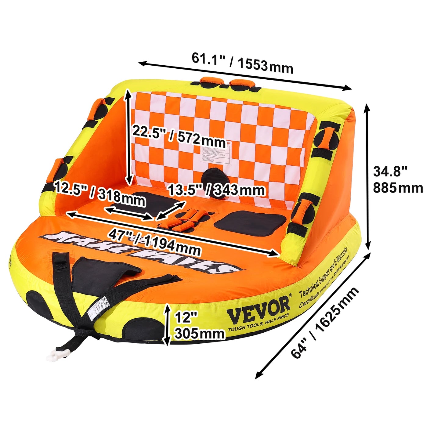 Towable Tube for Boating