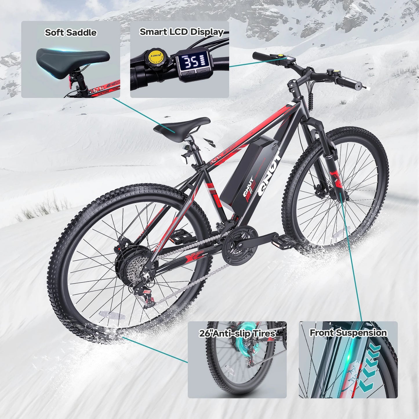 Urban off-road Commuter Adult E-bike
