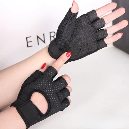 Women's Cycling Fingerless Gloves