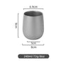 Insulated Titanium Cup