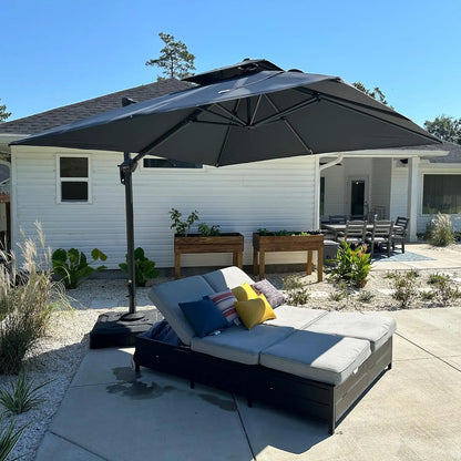 12' X 12' Cantilever Patio Umbrella