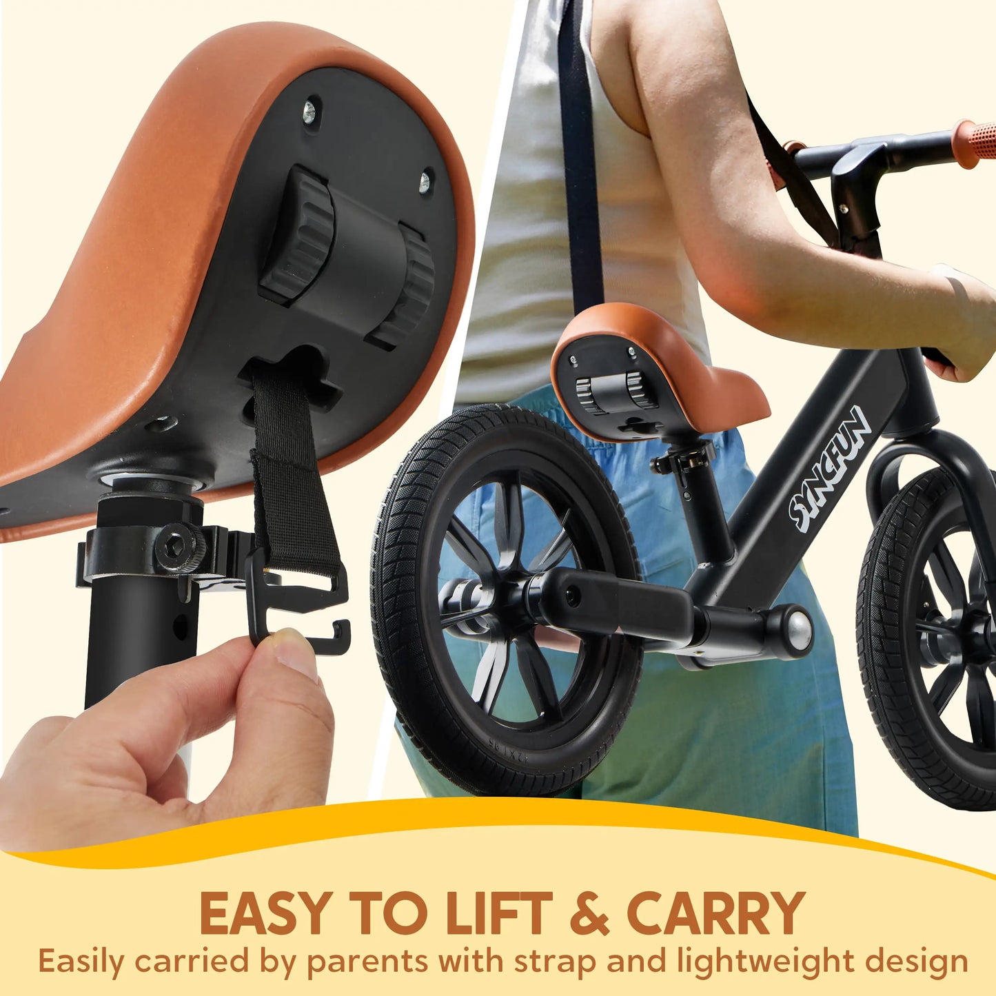 Balance Bike Lightweight Toddler Bike 2 to 5 Years