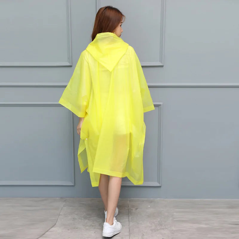 Women's Transparent Windproof Raincoat