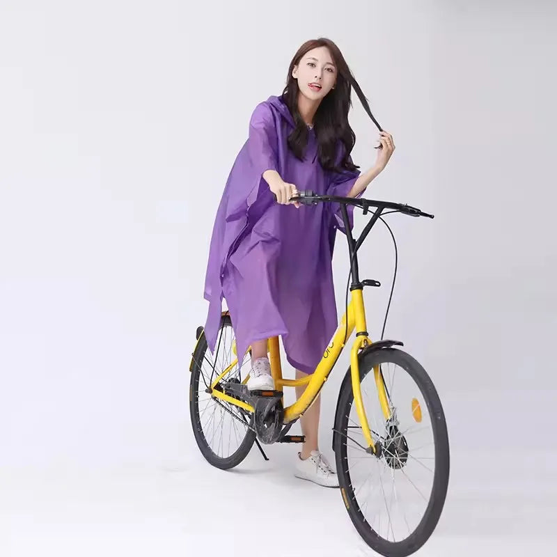 Women's Transparent Windproof Raincoat