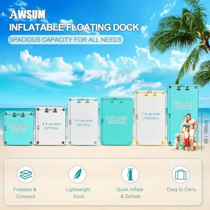 Inflatable Floating Dock