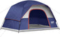 6-Person Waterproof Camping Tent with Easy Setup,