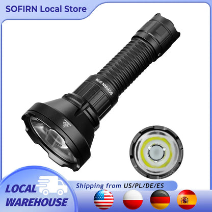 LED Flashlight  6000K 2000lm