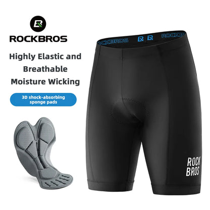 Men's Cycling Shorts 3D Gel  Padded