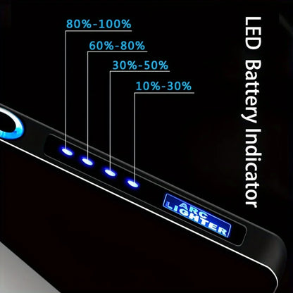 Windproof Dual Arc Plasma Lighter