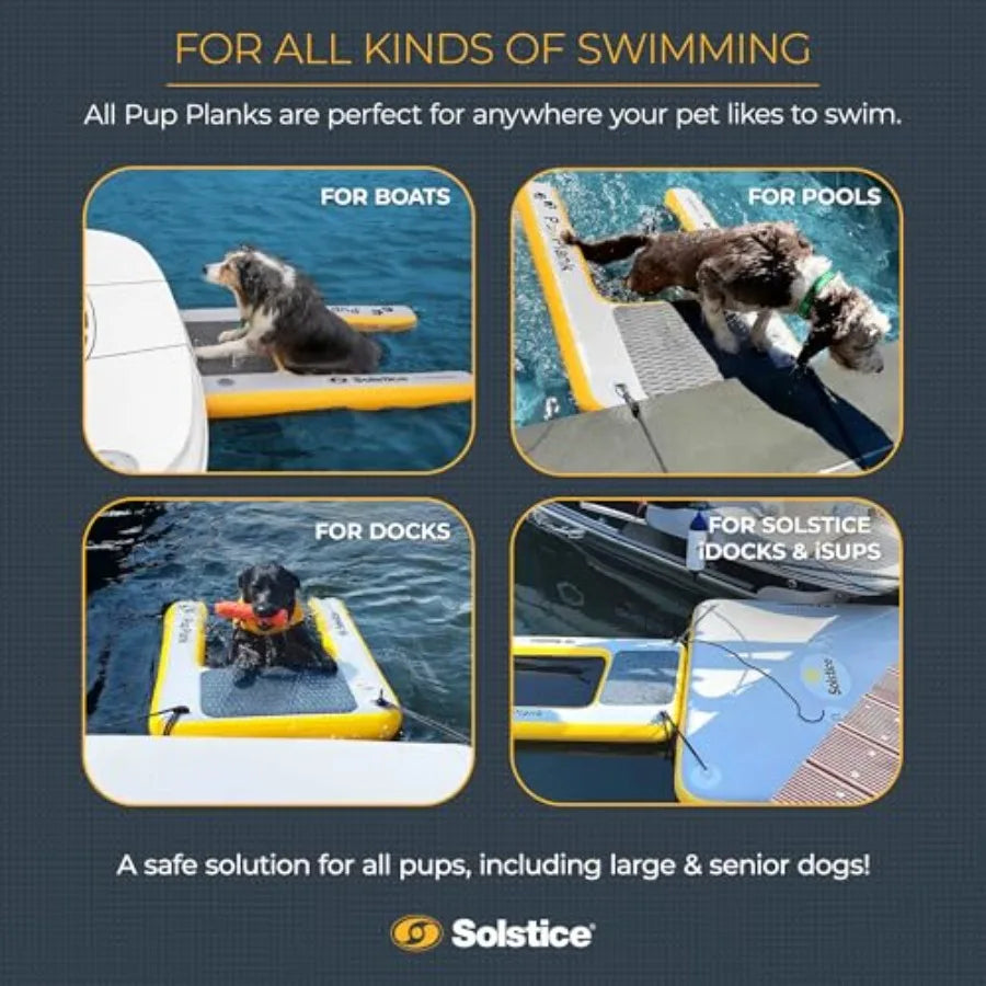 Inflatable Dog Water Ramp for Boats/Docks