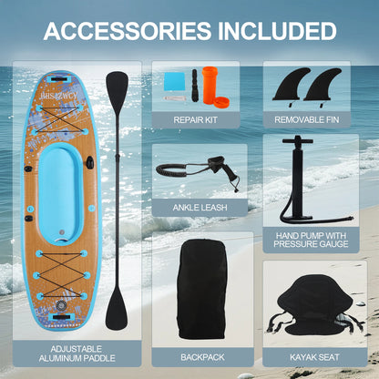 10' Inflatable Stand Up Paddle Board