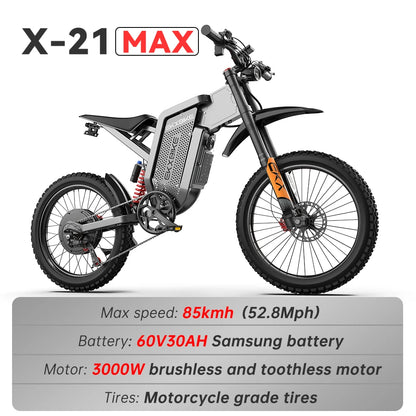 Electric Motorcycles 3000W Brushless Gearless