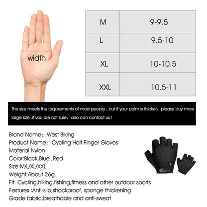 Half Finger Cycling Gloves