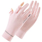 Lady Sunscreen Ice Silk Gloves