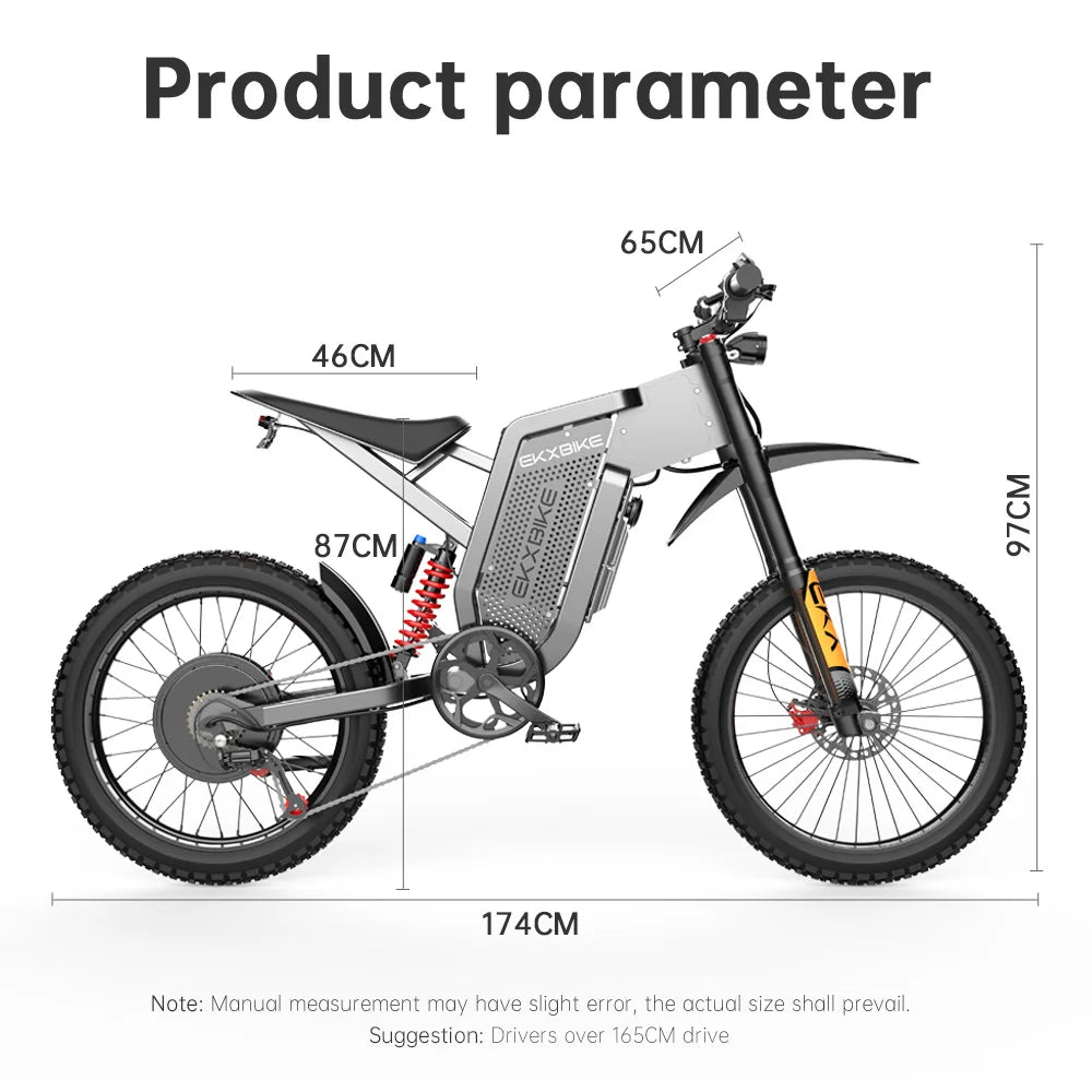 Electric Motorcycles 3000W Brushless Gearless