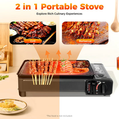 Portable Butane Gas Grill