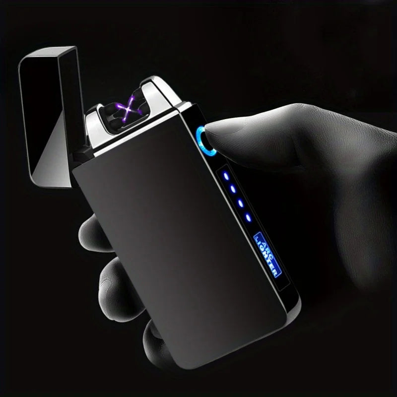 Windproof Dual Arc Plasma Lighter
