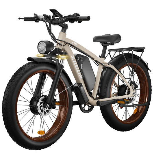 E-MTB 2000W Dual-Motor E-Bike Full Suspension