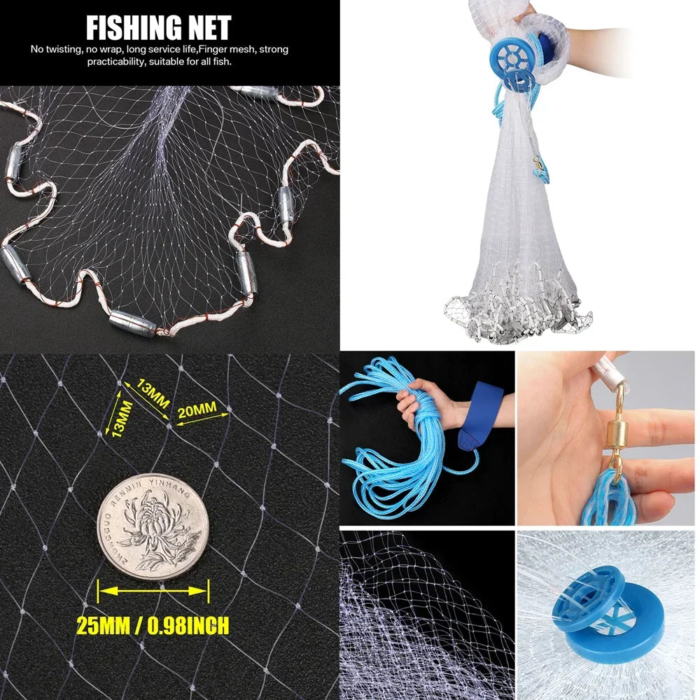 Hand Cast Net Sinker No-Sinker