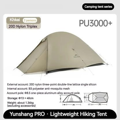 Cloud Up Pro Trekking Tent 20D Nylon