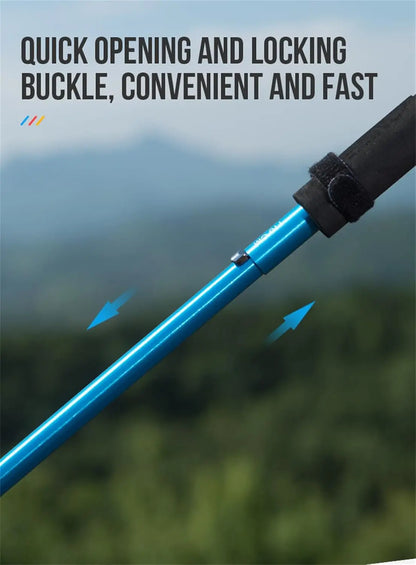 Ultralight 7075 Aluminum Alloy Quick Lock Trekking Poles