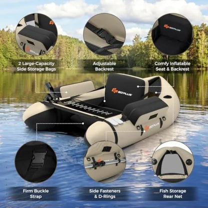 Inflatable Float Tube Fishing Boat