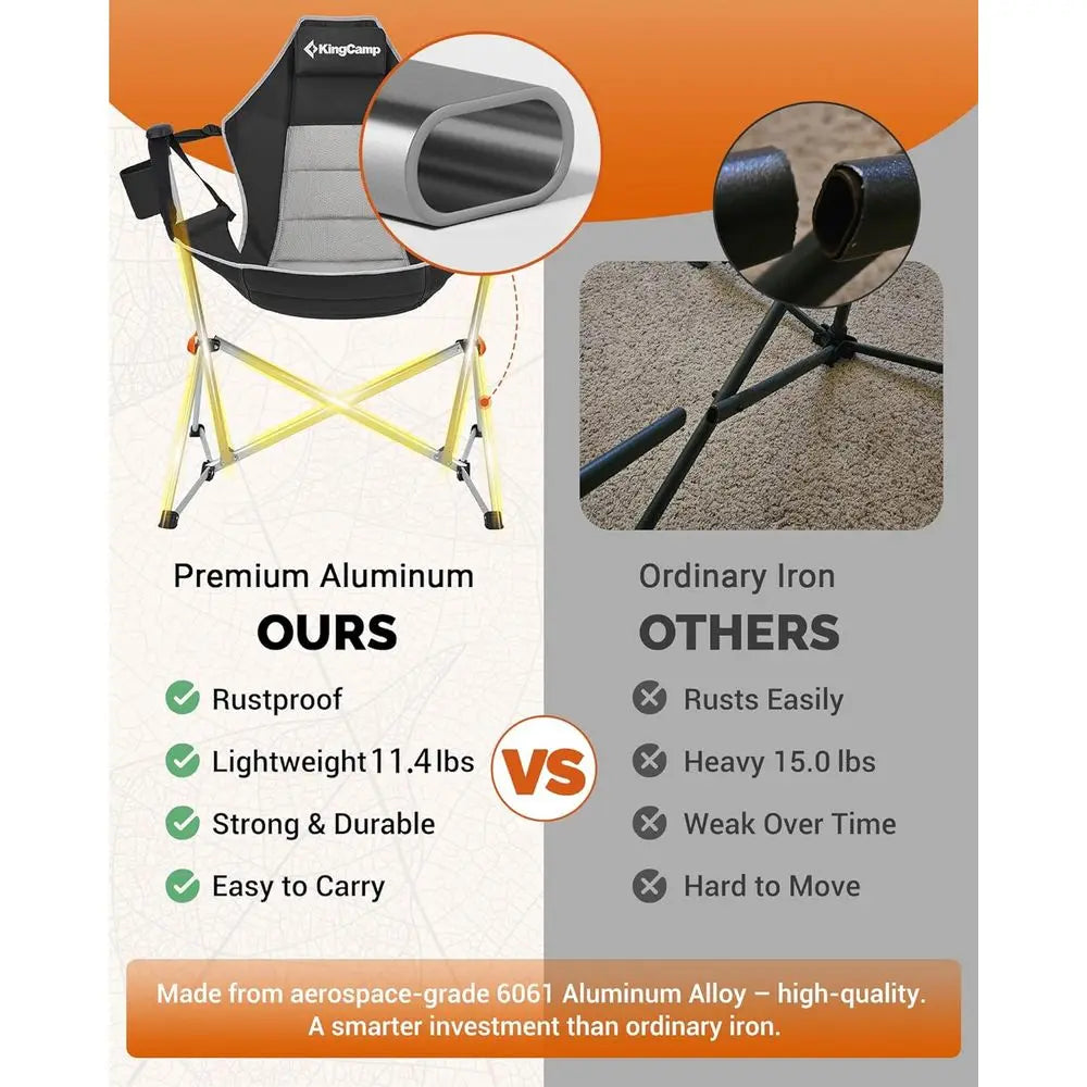 Portable Heavy-Duty Hammock Chair for Adults