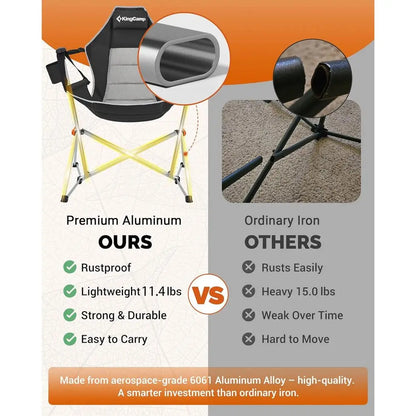 Portable Heavy-Duty Hammock Chair for Adults