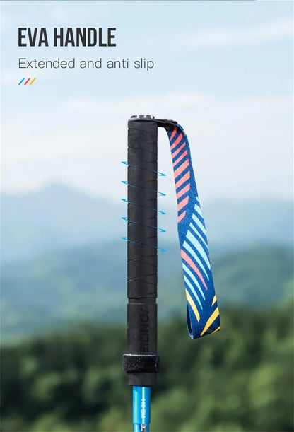 Ultralight 7075 Aluminum Alloy Quick Lock Trekking Poles