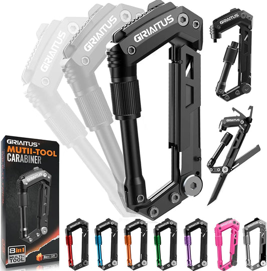 8-in-1 Carabiner Multitool