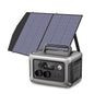 ALLPOWERS R600 Portable Power Station 600W 299Wh LiFePO4 Solar Generator UPS Battery Backup MPPT & 100W Solar panel for Camping