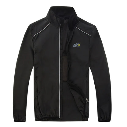 Men's Reflective Cycling Rain Jacket