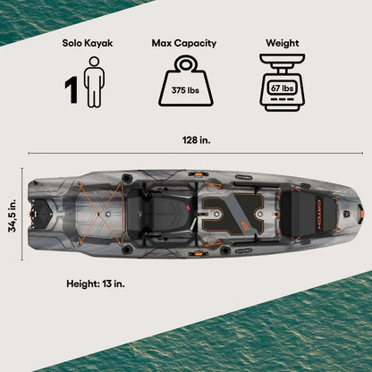 10.5 ft Premium Angler Kayak