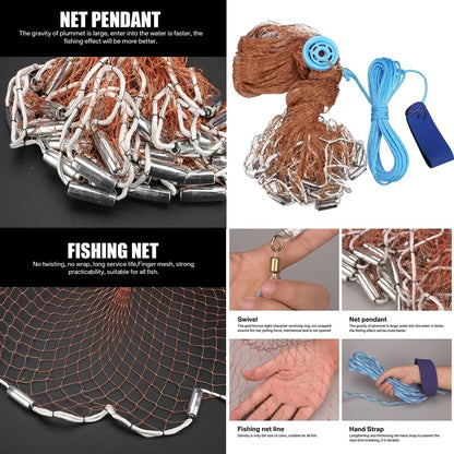 Hand Cast Net Sinker No-Sinker