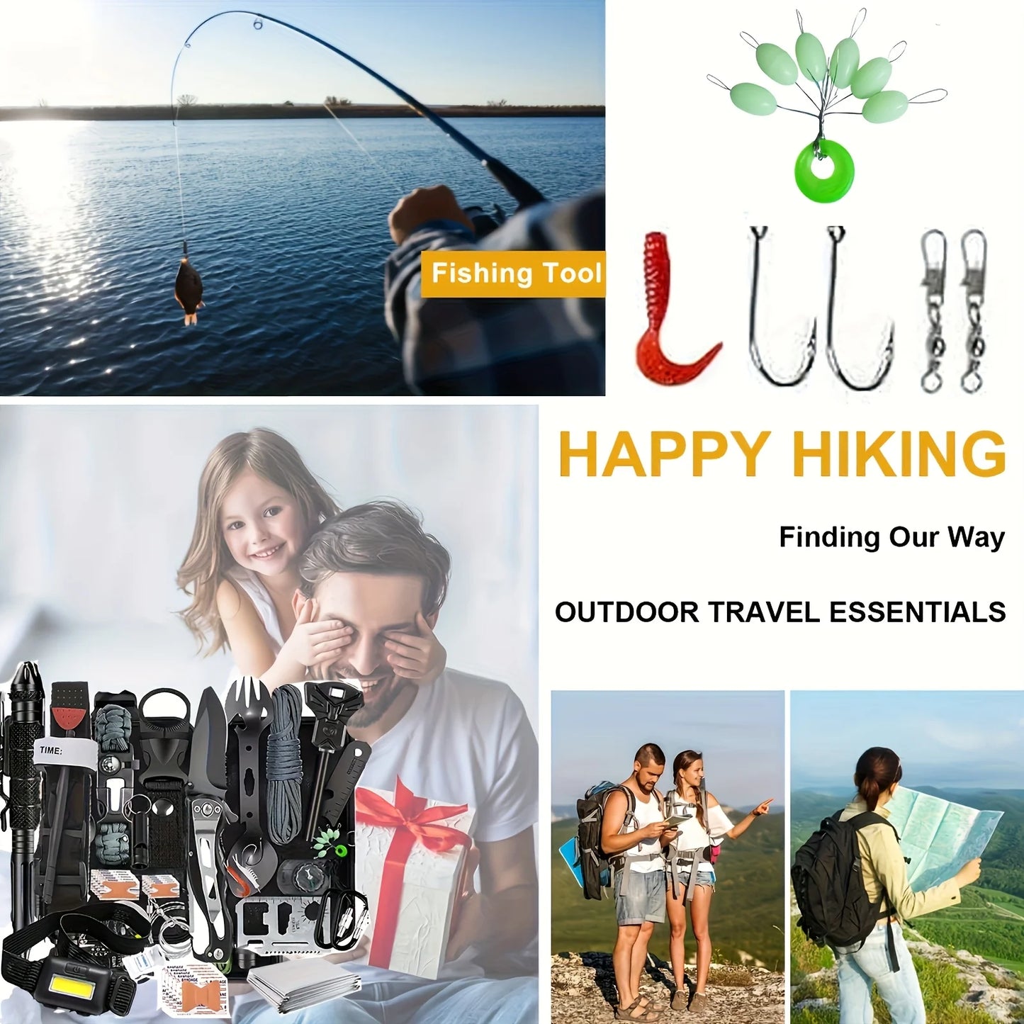 20-in-1 Emergency Survival Equipment & Tools