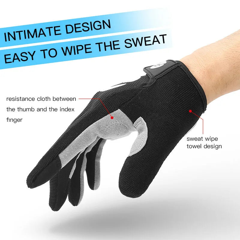 Full Finger BMX Mountain Bike Gloves