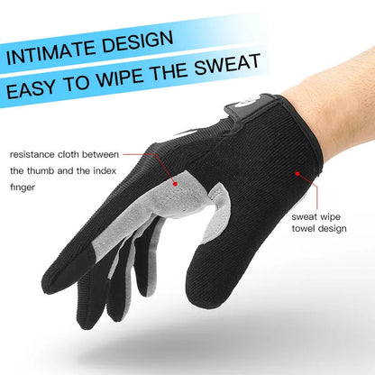 Full Finger BMX Mountain Bike Gloves