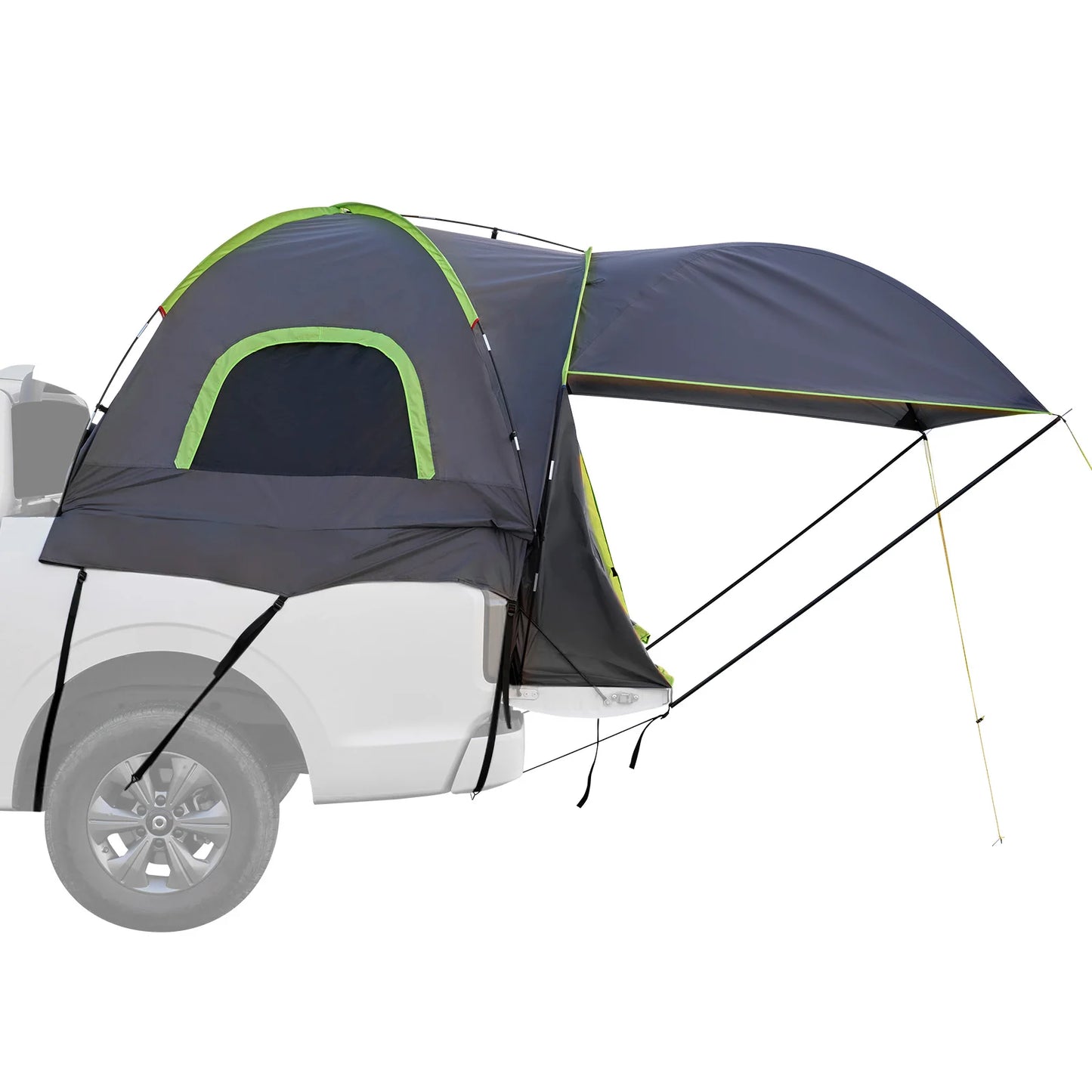 Pickup Truck tent with Expandable Awning