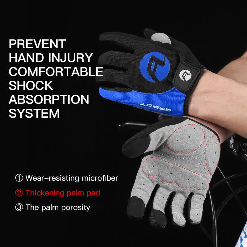 Full Finger BMX Mountain Bike Gloves