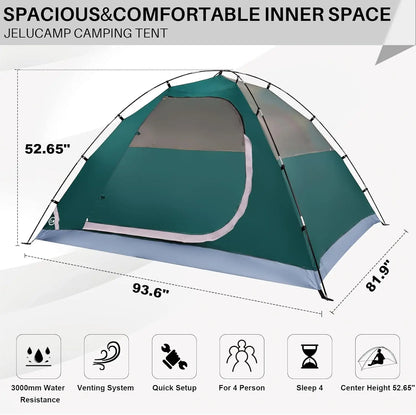 Lightweight 1-6 Person Dome Tent