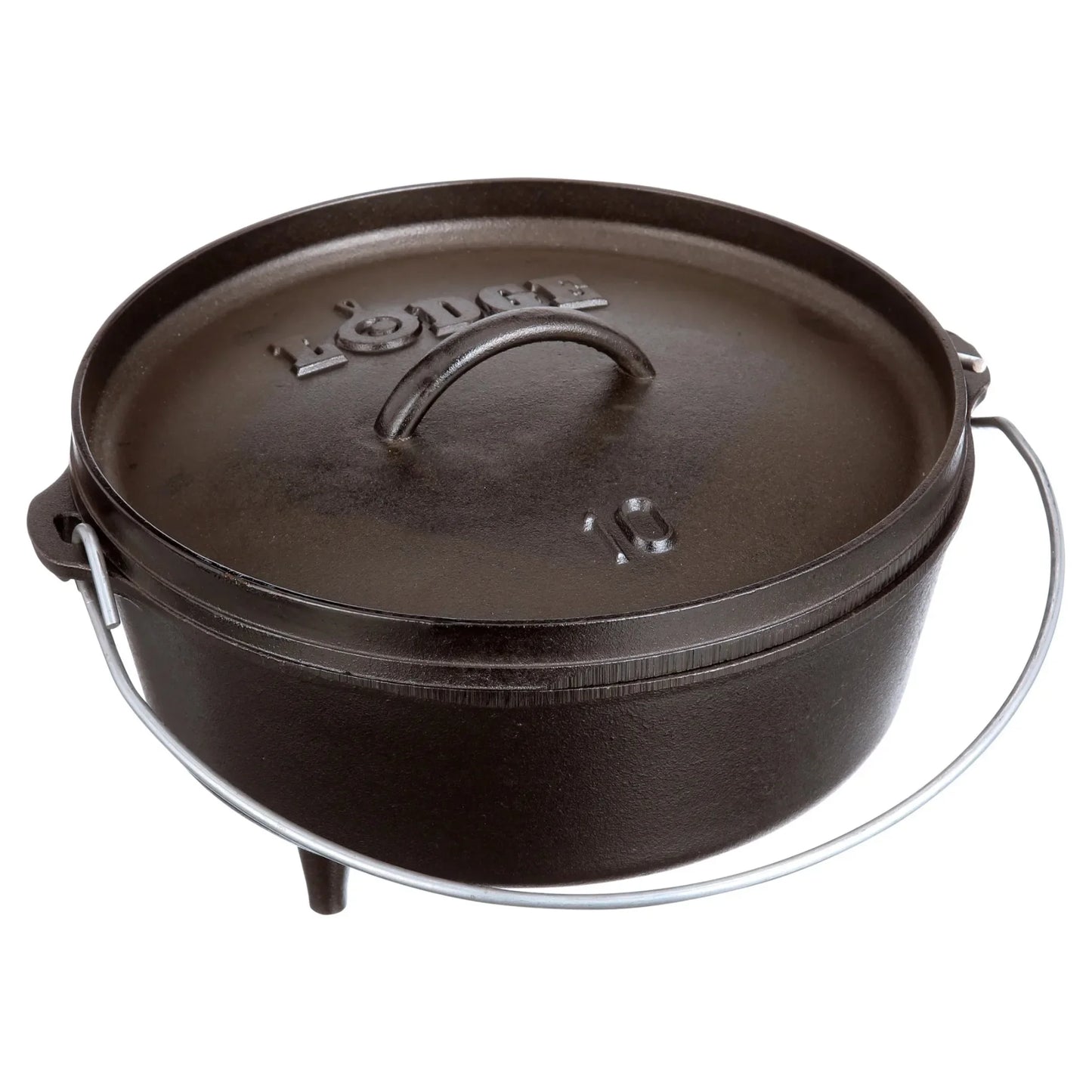 4 Quart Cast Iron Camp Dutch Oven